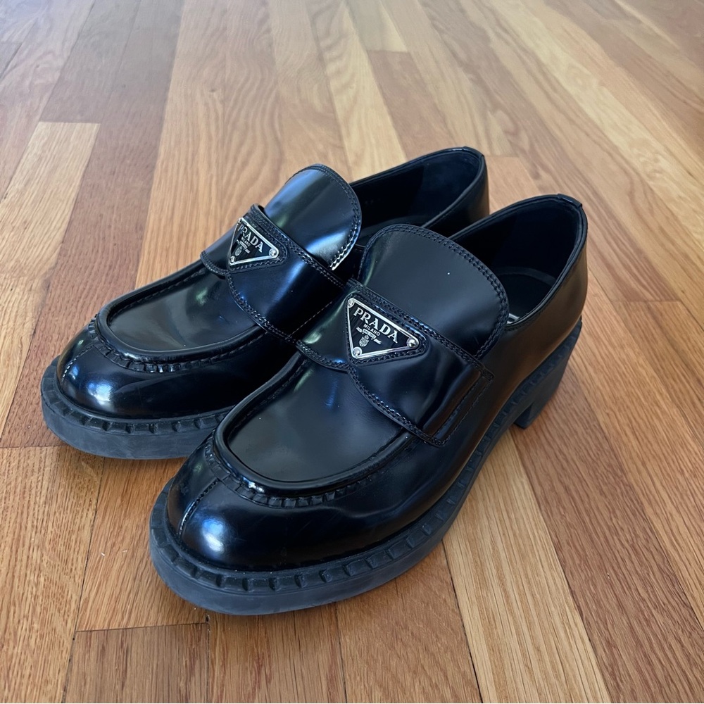 Prada Black Loafers